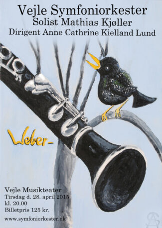 April 2015. Soloist Mathias Kjøller , clarinet